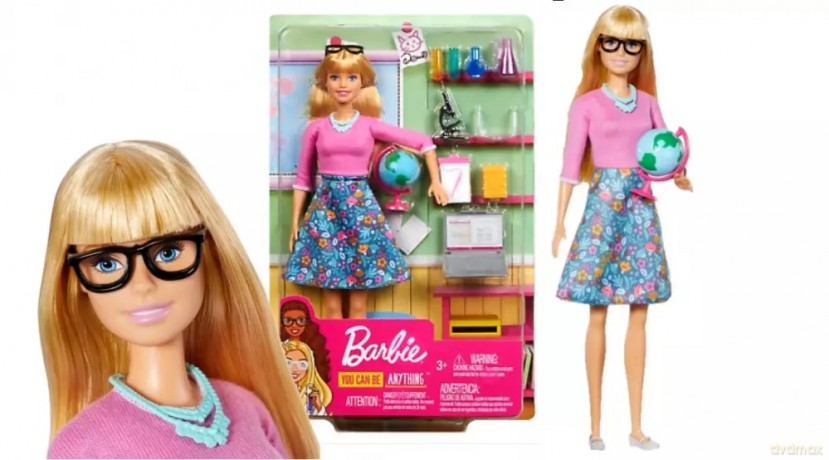 Barbie Kariera Nauczycielka z Laptopem Gjc23 Wb4