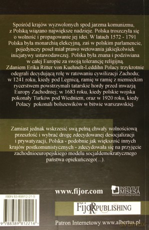Demokracja bóg, który zawiódł - Hans-Hermann Hoppe [KSIĄŻKA]
