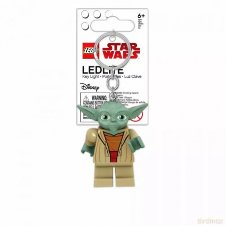 Brelok do kluczy z latarką LEGO Star Wars Yoda LGL-KE11H