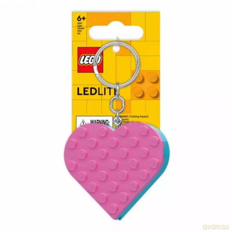 Brelok z latarką LEGO Serce LGL-KE183