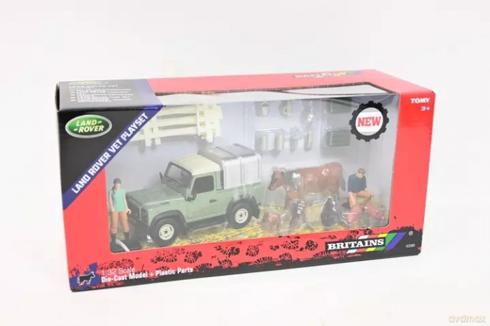 Britains Land Rover zestaw weterynaryjny [FIGURKA]