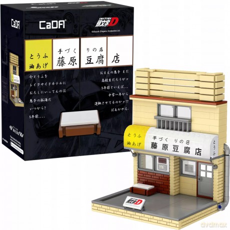 Cada Budynek Sklep Fujiwara Tofu Store 412e [KLOCKI]