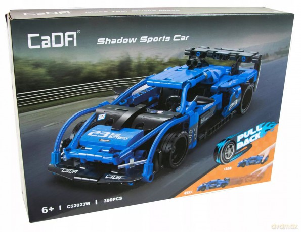 Cada Make Your Bricks Move C52023W Shadow Sports Car Pull-back 380 szt. [KLOCKI]