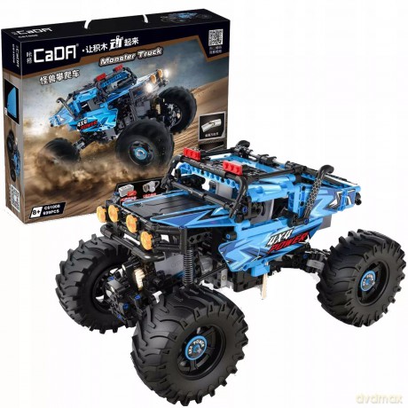 Cada Make Your Bricks Move C61008W Monster Truck 4x4 Power 699 szt. [KLOCKI]
