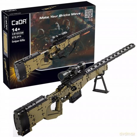 Cada Make Your Bricks Move C81053W Sniper Rifle 978 szt. [KLOCKI]