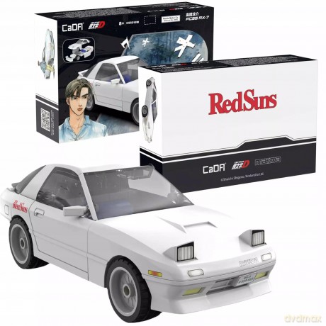 Cada Mazda Rx-7 Fc3s Initial D 66 Elem. [KLOCKI]