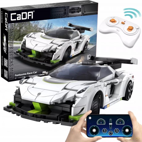 Cada Zdalnie Sterowany Samochód Wyścigowy Auto Fantasma 322 El. Dual [KLOCKI]
