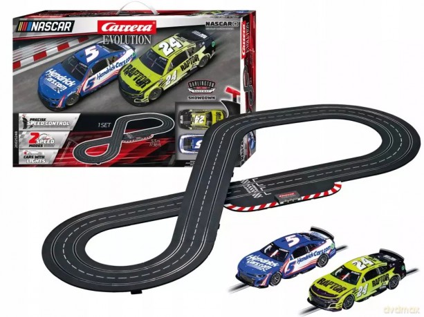 Carrera EVOLUTION 5,3 m NASCAR Darlington Showdown + 2 samochody 25248