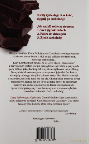 Dieta Miłośniczek Czekolady - Carole Matthews [KSIĄŻKA]