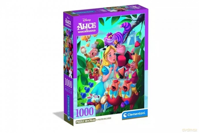 CLEMENTONI 1000 el. el. Compact Alice in Wonderland 39952