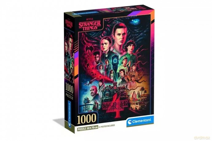 CLEMENTONI 1000 el. el. CompactNetfl.StrangerThings 39980
