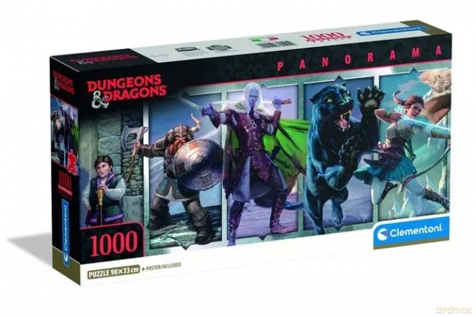 CLEMENTONI 1000 el. el. PanoramaComp.Dunger_Dragons 39501