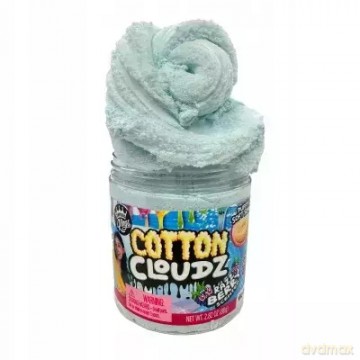 Cotton Cloudz masa plastyczna w słoiku niebieska