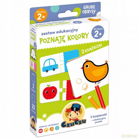 CzuCzu, Zestaw edukacyjny. Poznaj kolory 2+