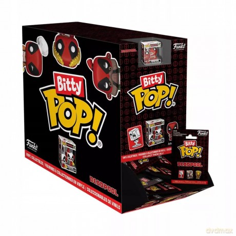 Deadpool Bitty POP! Vinyl Figure Display (32) PDQ 2,5 cm [FIGURKA]