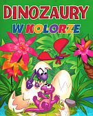 Dinozaury w kolorze. Zeszyt 1 - Krzysztof M. Wiśniewski [KSIĄŻKA]