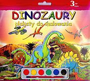 Dinozaury. Plakaty do malowania [KSIĄŻKA]