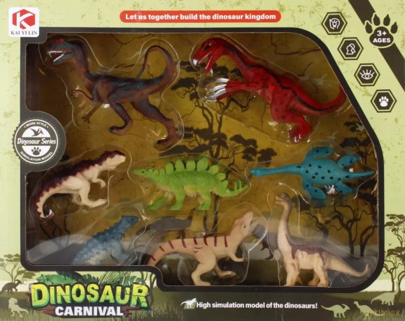 Dinozaur 8szt 29x23x6 Mc Wb 48/96 [FIGURKA]