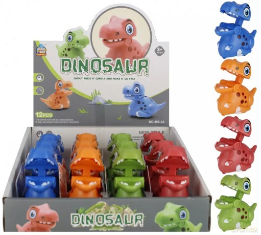 Dinozaur Nacisnij I Jedz 9cm Mix4 Mc 12/240/480