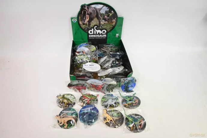Dinozaury 7cm 12rodz 36szt/box H13804 49589