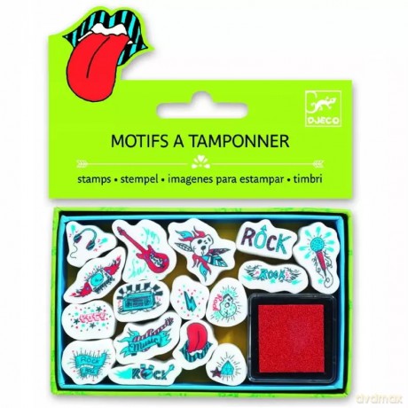 Djeco - Stempelki mini muzyka