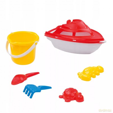 DOLU łódka+akcesoria zestaw plażowy 5065 50656