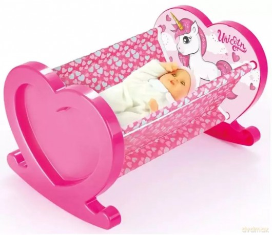 DOLU Łóżeczko DOLU Mój pierwszy kojec Unicorn