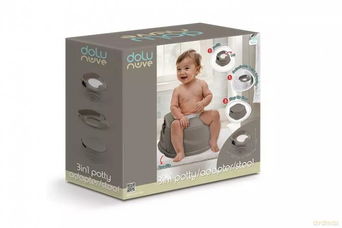 DOLU nocnik 3w1 szary 7184 71842