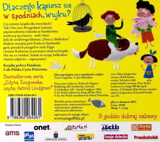 Dlaczego kąpiesz się w spodniach, wujku? - Astrid Lindgren [AUDIOBOOK]