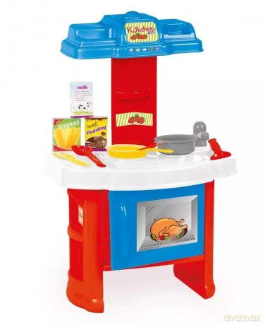 DOWN Plastikowa kuchnia dziecięca z akcesoriami szefa kuchni