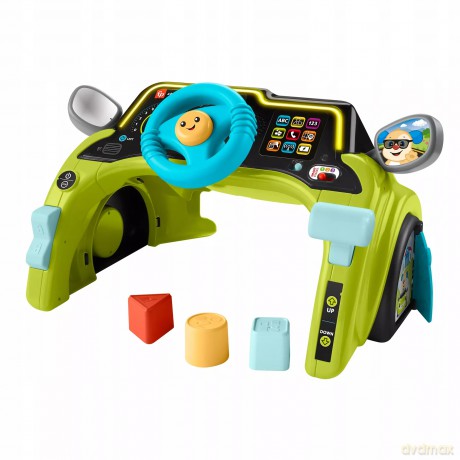 Fisher-Price Mały kierowca Centrum zabaw Zabawka interaktywna Zestaw HYR90