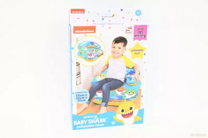 Fotel dmuchany Baby Shark 55x55x35 57156