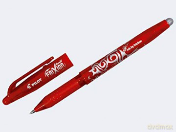 Długopis ścieralny FriXion Ball Pilot 0,7 mm czerwony [SZKOŁA]