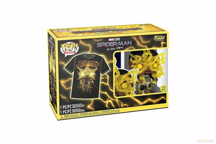 FUNKO T-SHIRT + POP! SPIDERMAN Elecro L 67659