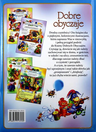 Dobre obyczaje - Józef Waczków (przekł.), Marina Gubska (ilust.) [KSIĄŻKA]