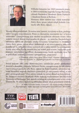 Dobry Boże, spraw, żebym oślepł - Wilhelm Genazino [KSIĄŻKA]