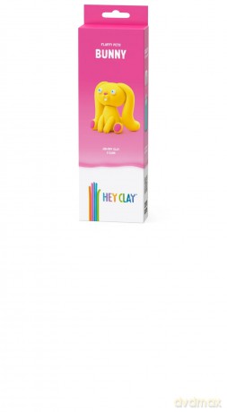 Hey Clay. Puchate zwierzaki. Królik