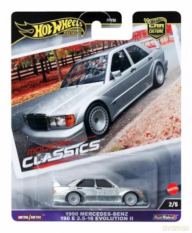 Hot Wheels Auto 1990 Mercedes-Benz 190 E 2.5-16 Evolution II HRV98 MATTEL