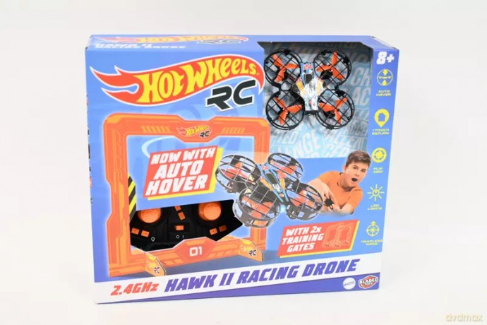 Hot Wheels Dron Hawk RC