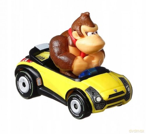 Hot Wheels GBG25 GJH57 Mariokart pojazd Donkey Kong