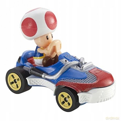 Hot Wheels Mario Kart Pojazd Toad - Sneeker