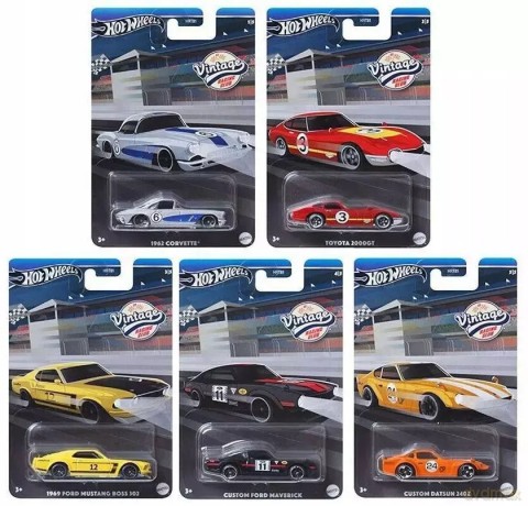 Hot Wheels Samochodzik Vintage Mix Hrt81 B/c10