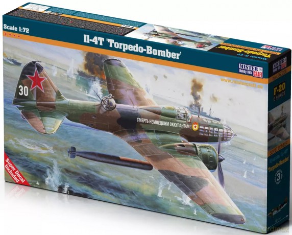IL-4 Torpedo-Bomber, F-20, 1:72