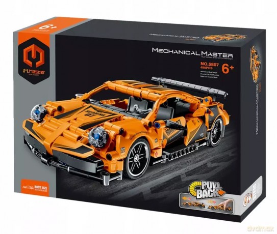 iM.Master auto pomarańczowe 490 elementów [KLOCKI]