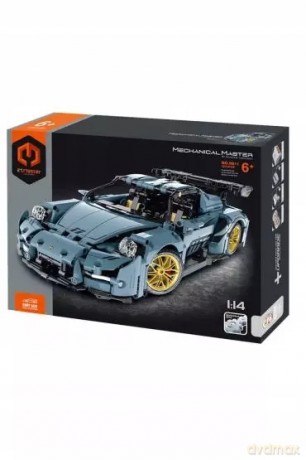 iM.Master model 1:14 auto błękit 1221 elementów [KLOCKI]
