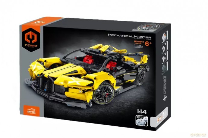 iM.Master model 1:14 auto żółte 1103 elementy [KLOCKI]