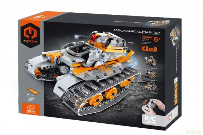 IM.MASTER RC klocki czołg 4w1 552el 8052 41278