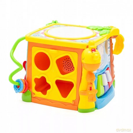 Interaktywna Kostka Edukacyjna Muzyczna Baby Mix