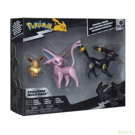 Jas Pokemon Fig 3pak Ewolucja Eevee