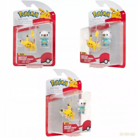Jas Pokemon Figurki Bitew Oshawo Pikachu